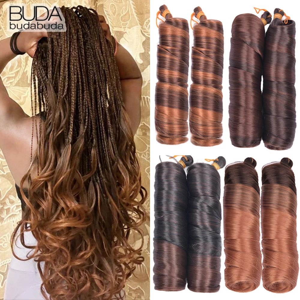 24" French Curl Braiding Hair