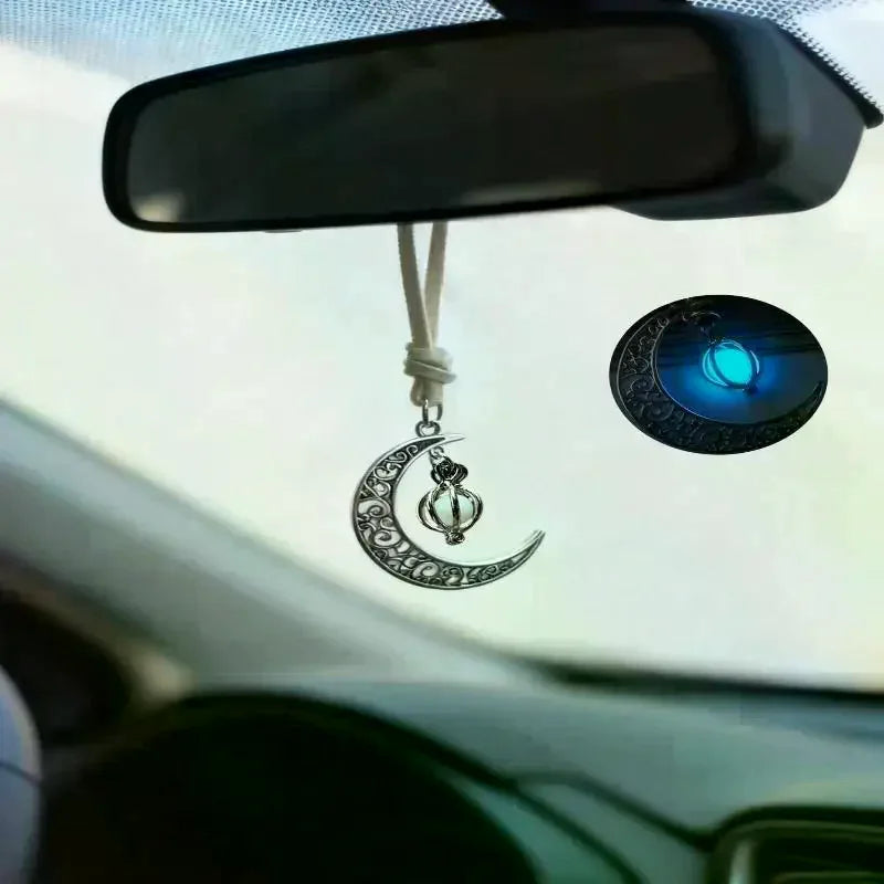 Moon Pendant Car Hanging Ornament