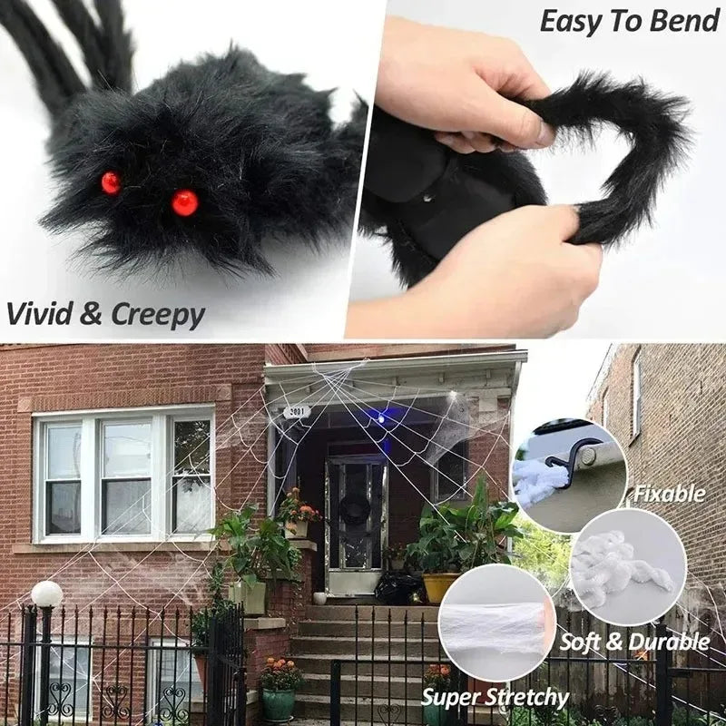 Plush Spider Decoration