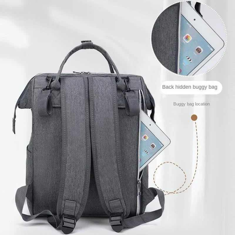 Large Diaper Backpack with Changing Mat
