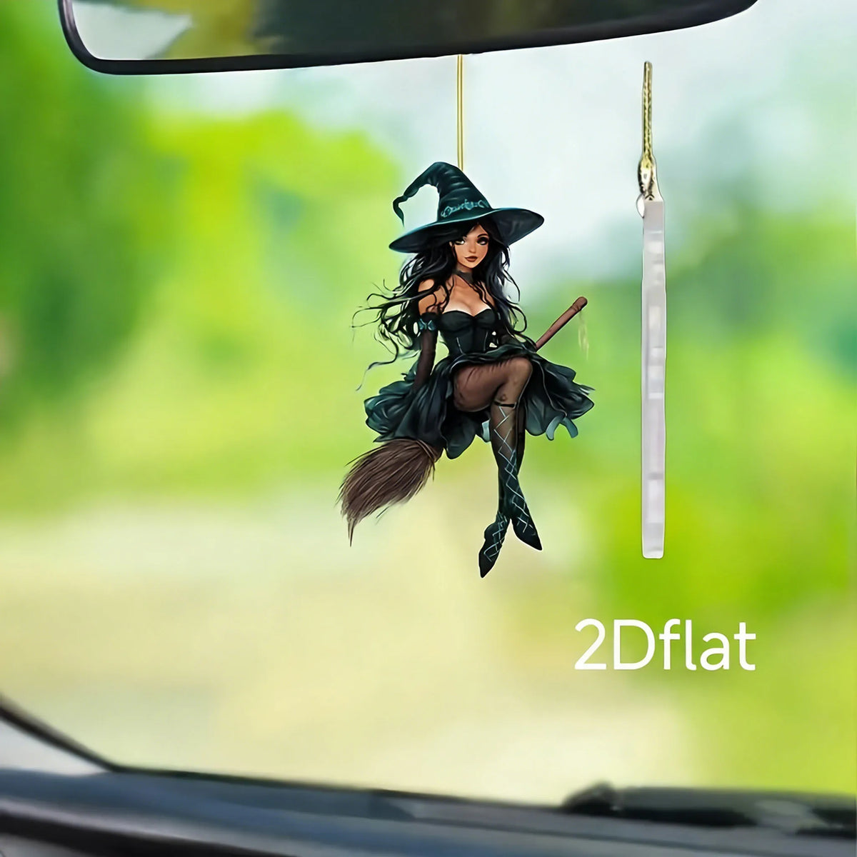 Witch Broom Pendant