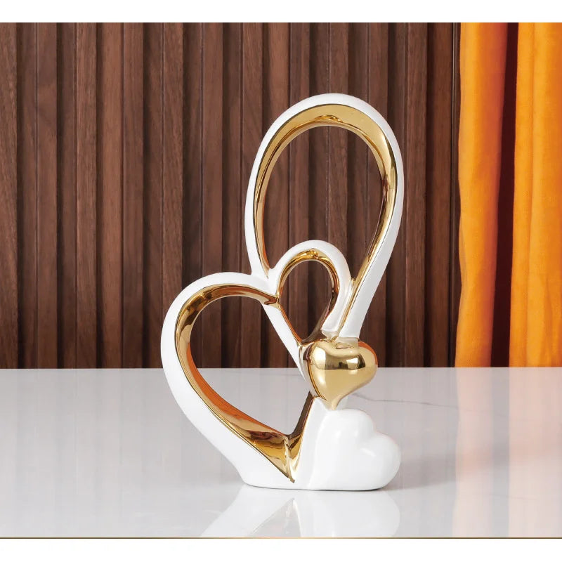Heart-Shaped Decor Ornament
