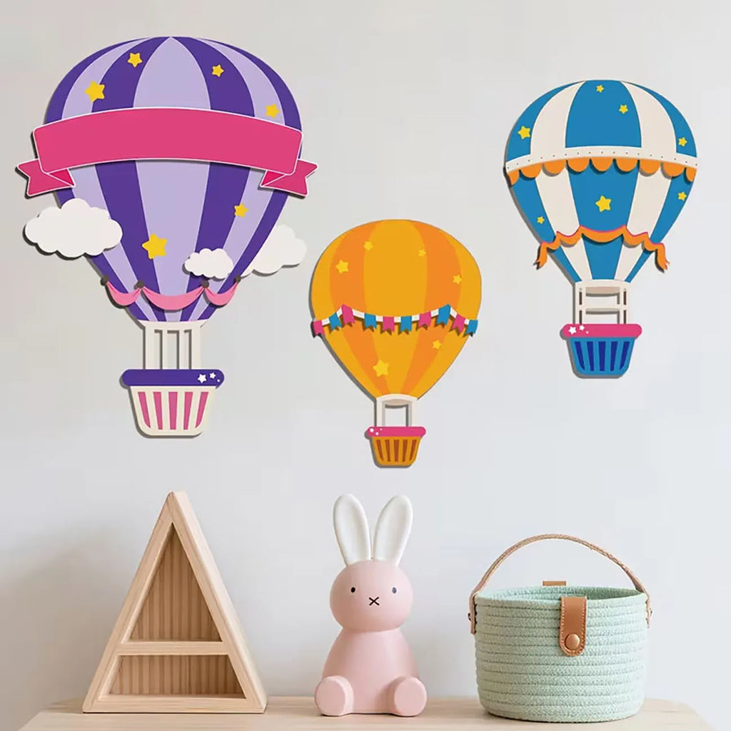 3-Piece Wooden Wall Decoration