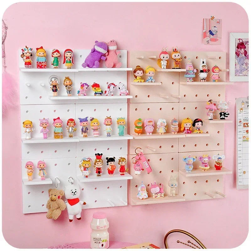 Punch-Free Pegboard Wall Organizer