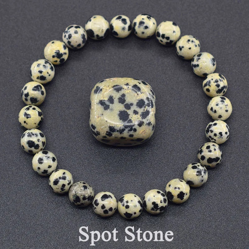 Natural Lapis Lazuli Bead Bracelet – Elegant Design for Men & Women