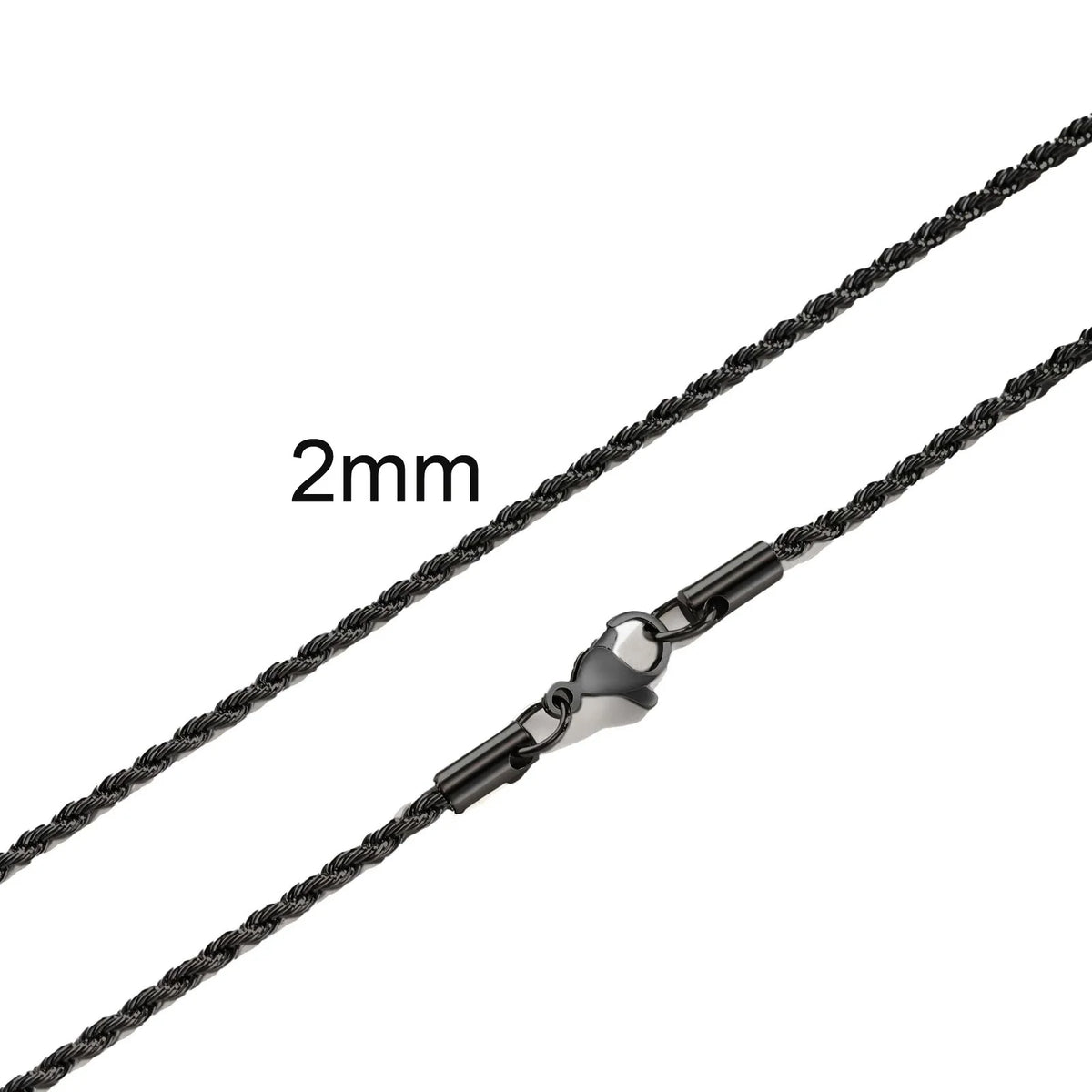 Punk Vintage Gold Rope Chain Necklace