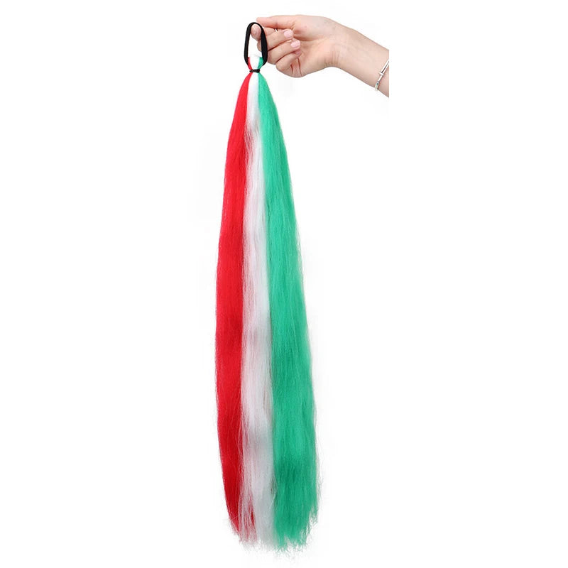 26" Colored Braiding Ponytail Extension