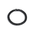 Stainless Steel Braided Double Row Front and Rear Fish Scale Alloy Magnetic Buckle Bracelet with Keel Jewelry New Model
