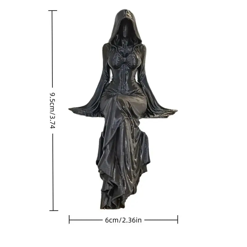 Sitting Reaper Figurine