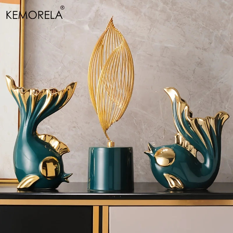 Abstract Ceramic Statue