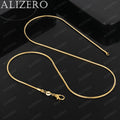 Gold Plated Snake Chain Necklace