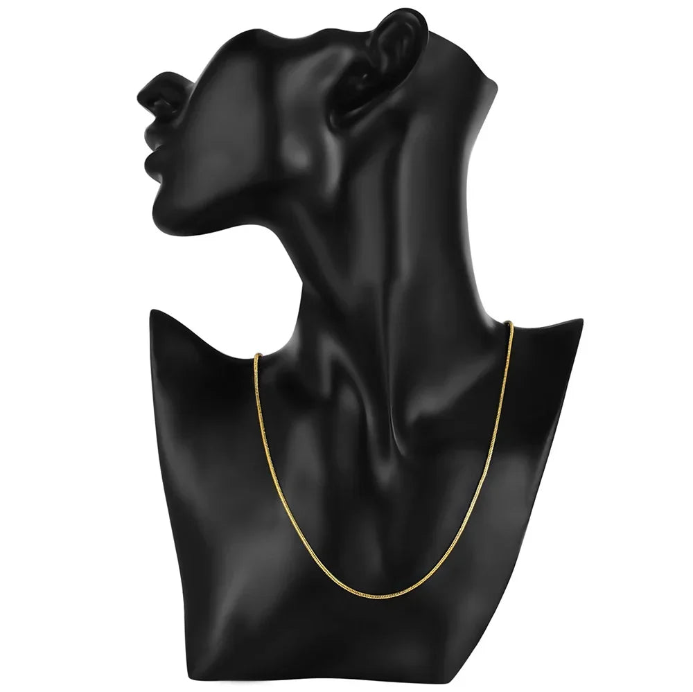 Gold Plated Snake Chain Necklace