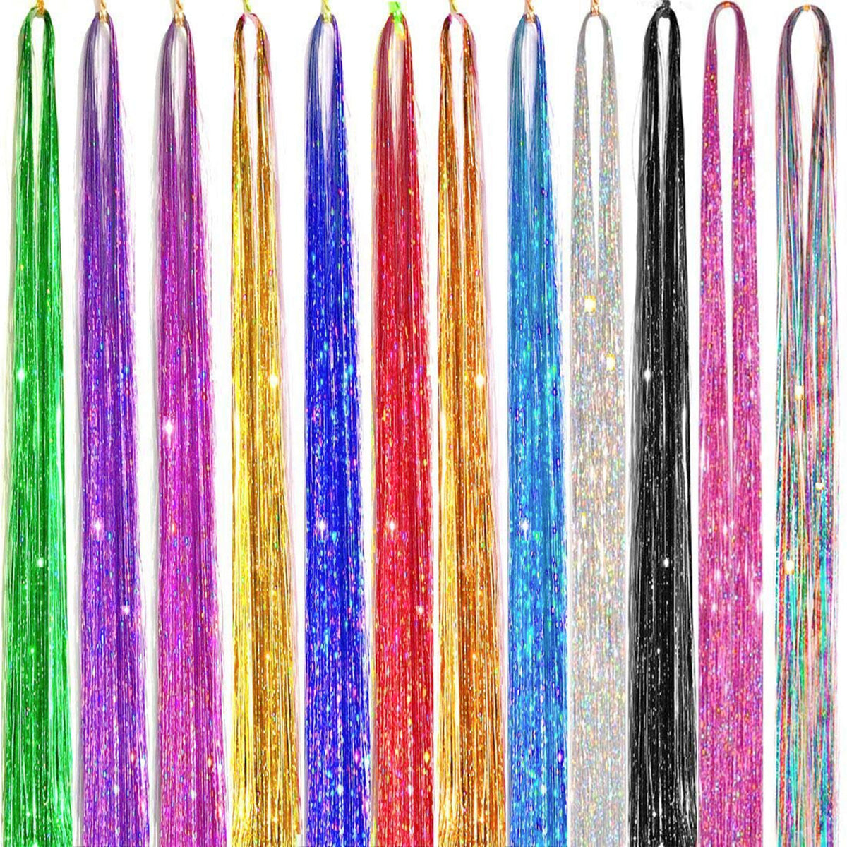 Sparkle Hair Tinsel Extensions