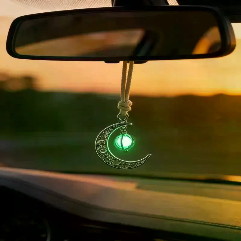Moon Pendant Car Hanging Ornament
